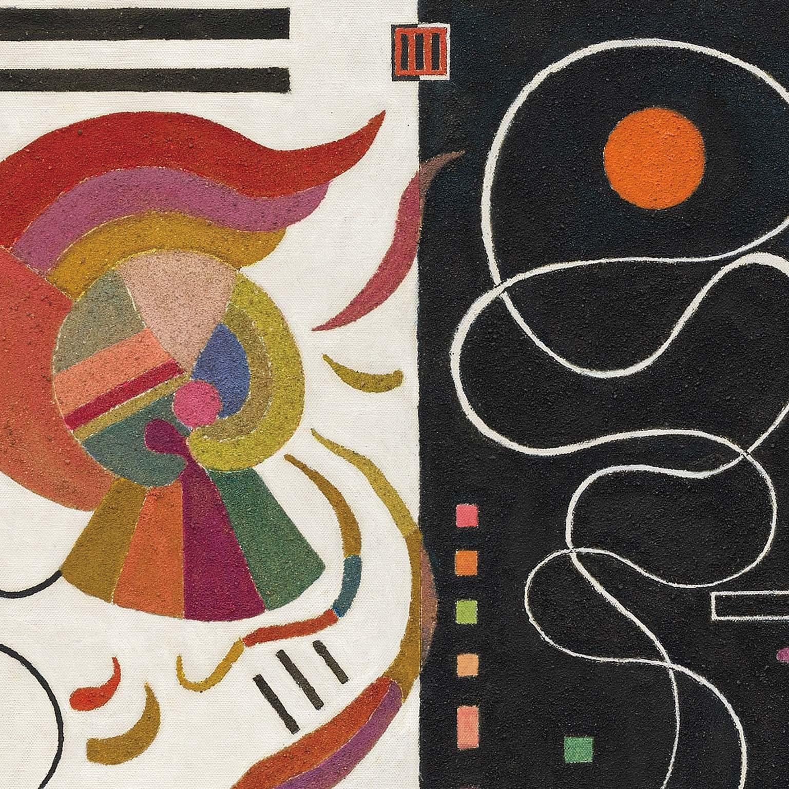 カンディンスキー Striped】選べるサイズとフレーム アートポスター