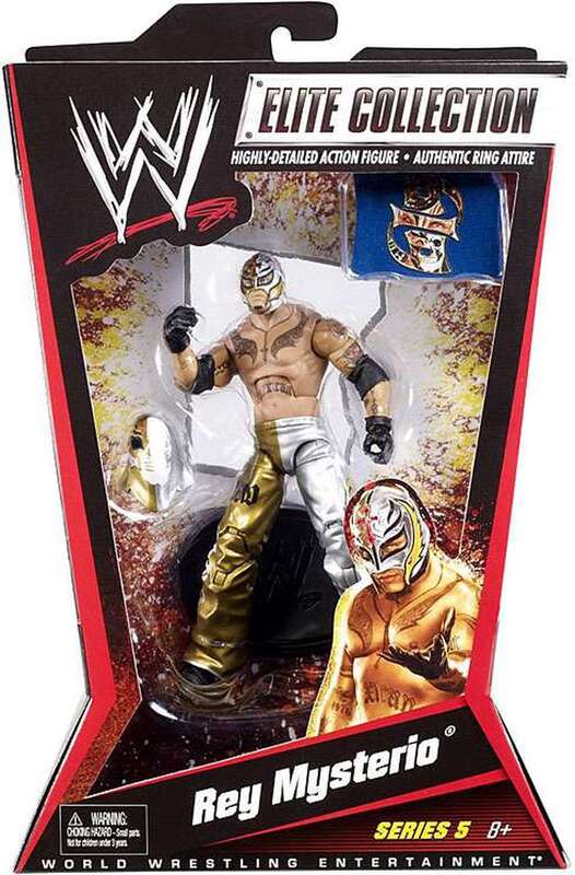 2010 WWE Mattel Elite Collection Series 5 Rey Mysterio – Wrestling