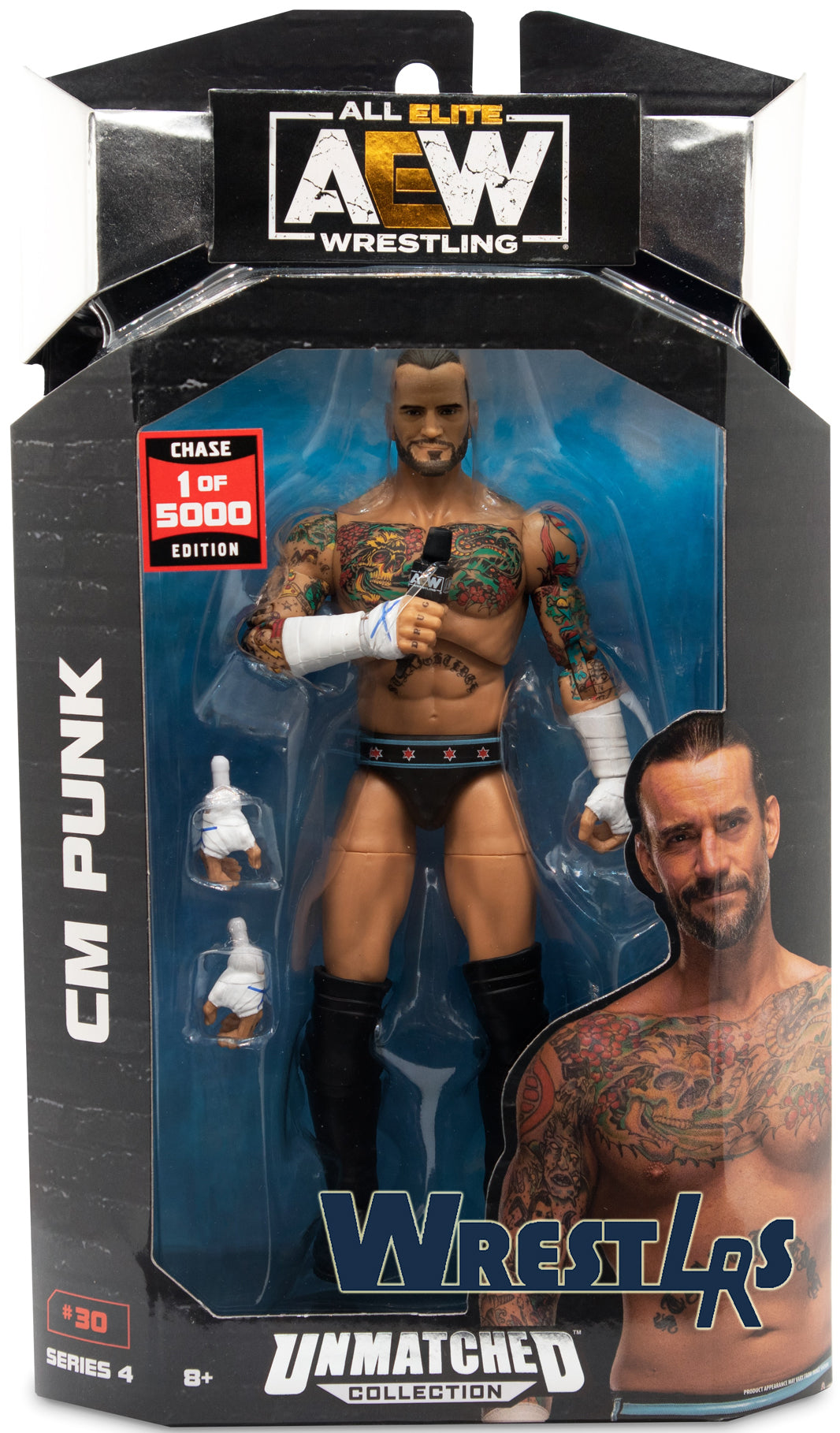 CM Punk CHASE - AEW Unmatched Series 4 – Wrestlrs