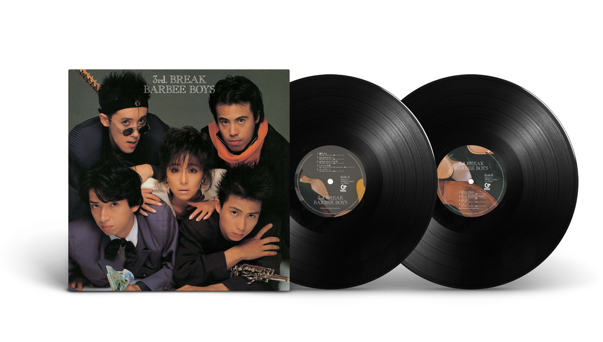 デビュー40周年企画第三弾! BARBEE BOYS『3rd. BREAK』がアナログLP
