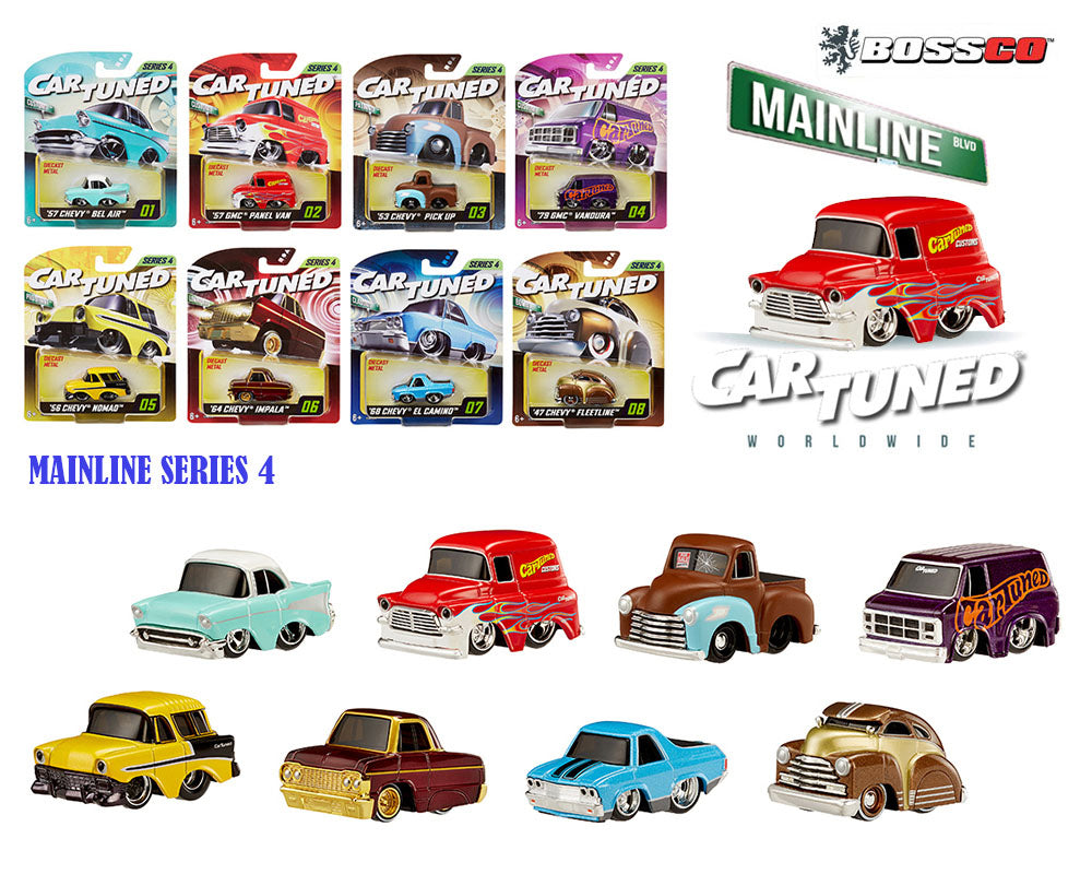 MGA 1/64 CAR TUNED MAINLINE SERIES 4 2025 ASSORTMENT – Boss Company