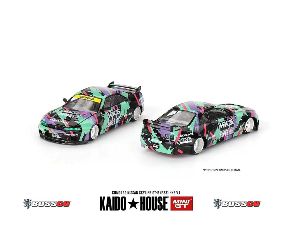 MINI GT KAIDO HOUSE NISSAN SKYLINE GT-R (R33) 
