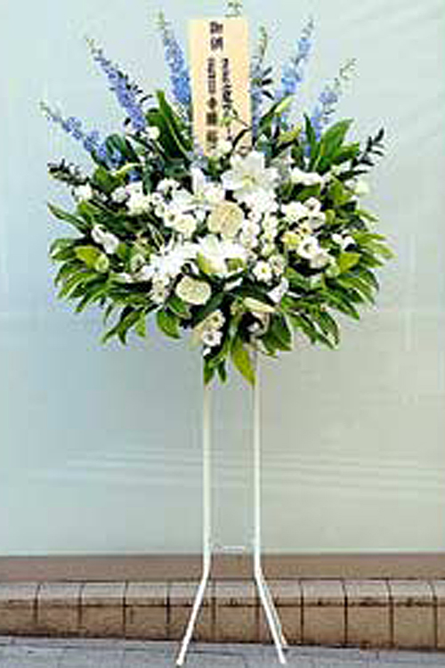 お悔やみ用スタンド花B ｜ お花ドットコム