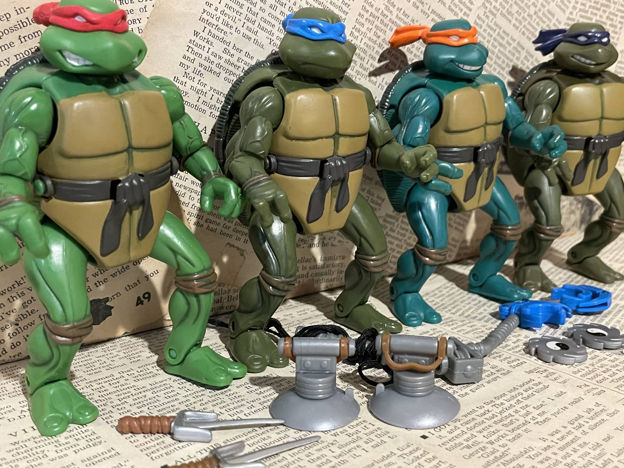 TMNT/Action Figure(2003/Mutation Turtles set/Loose) TM-095