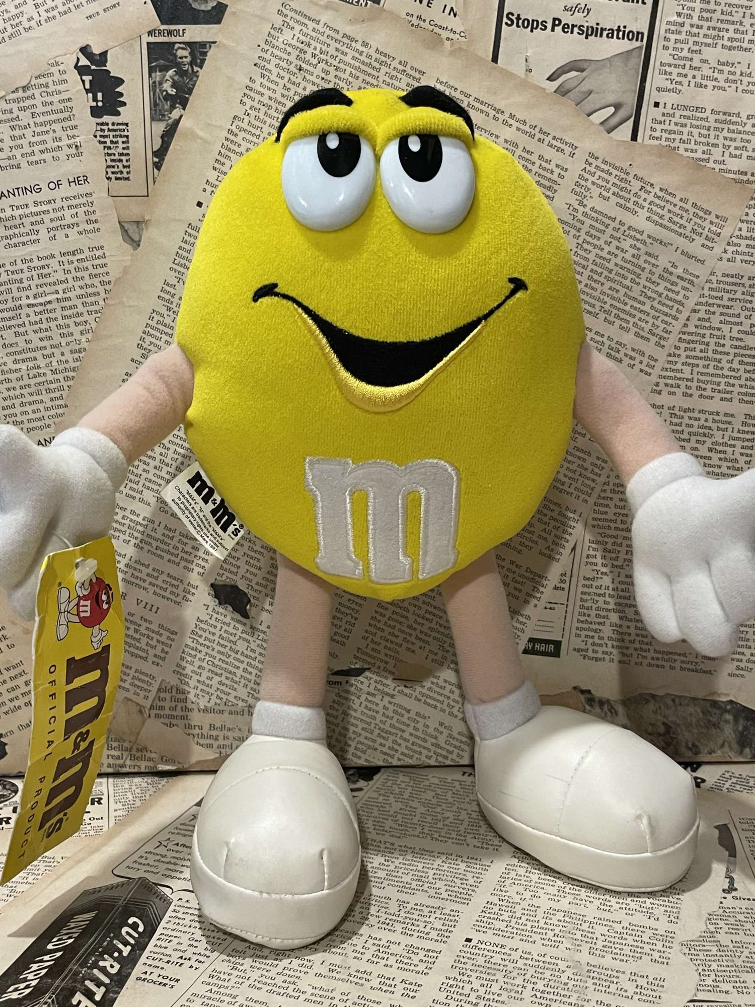 M&M's/Bendable Plush(Yellow/25cm) - 2000toys高円寺店