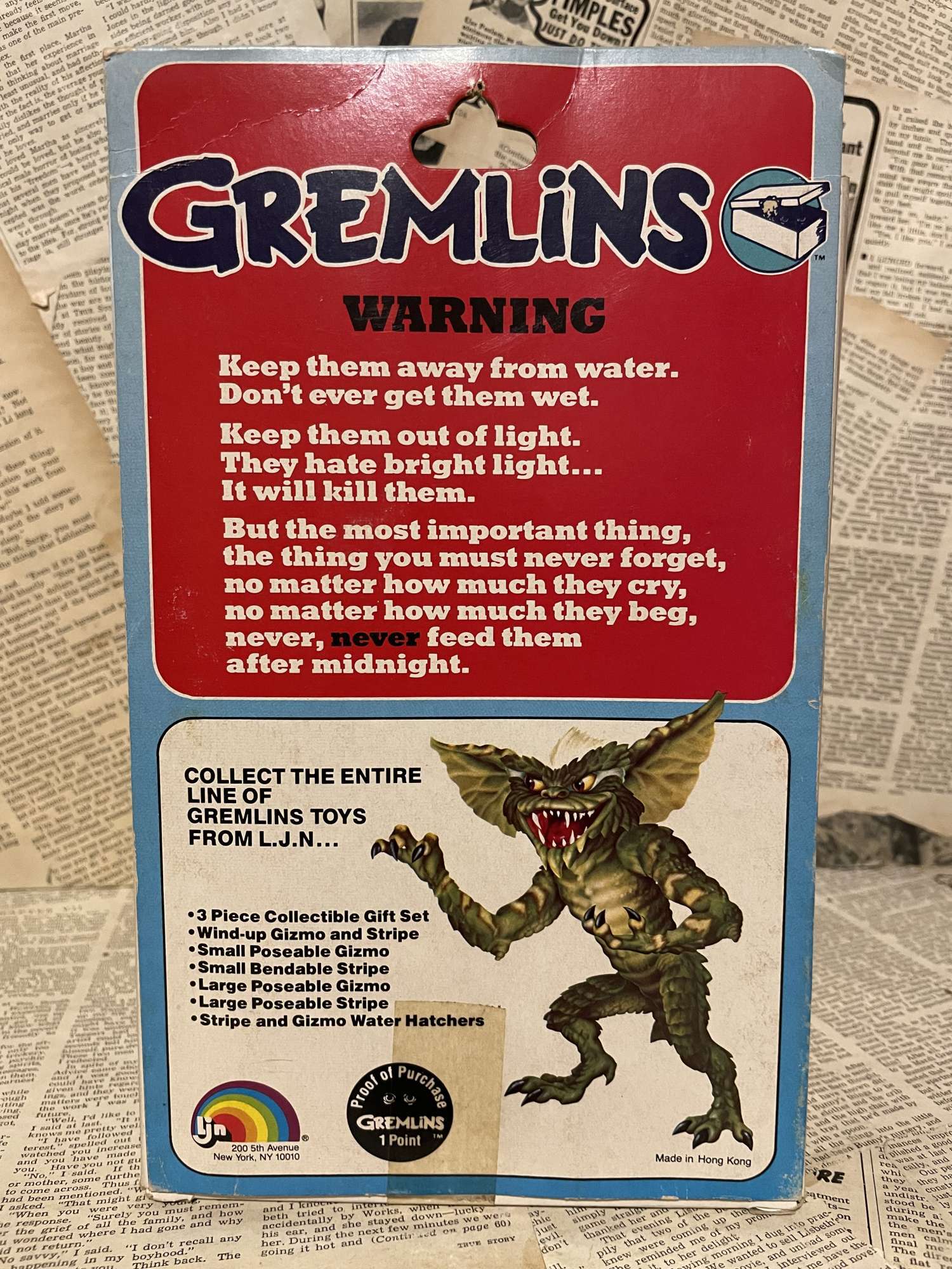 Gremlins/Poseable Gizmo(80s/small/MIB) GR-021 - 2000toys高円寺店