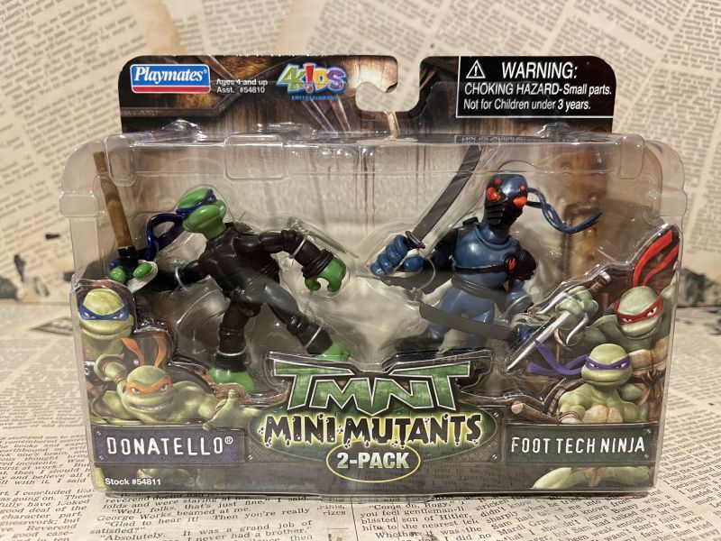 TMNT/Action Figure(2007/Mini Mutants 2-Pack set/MOC) TM-134