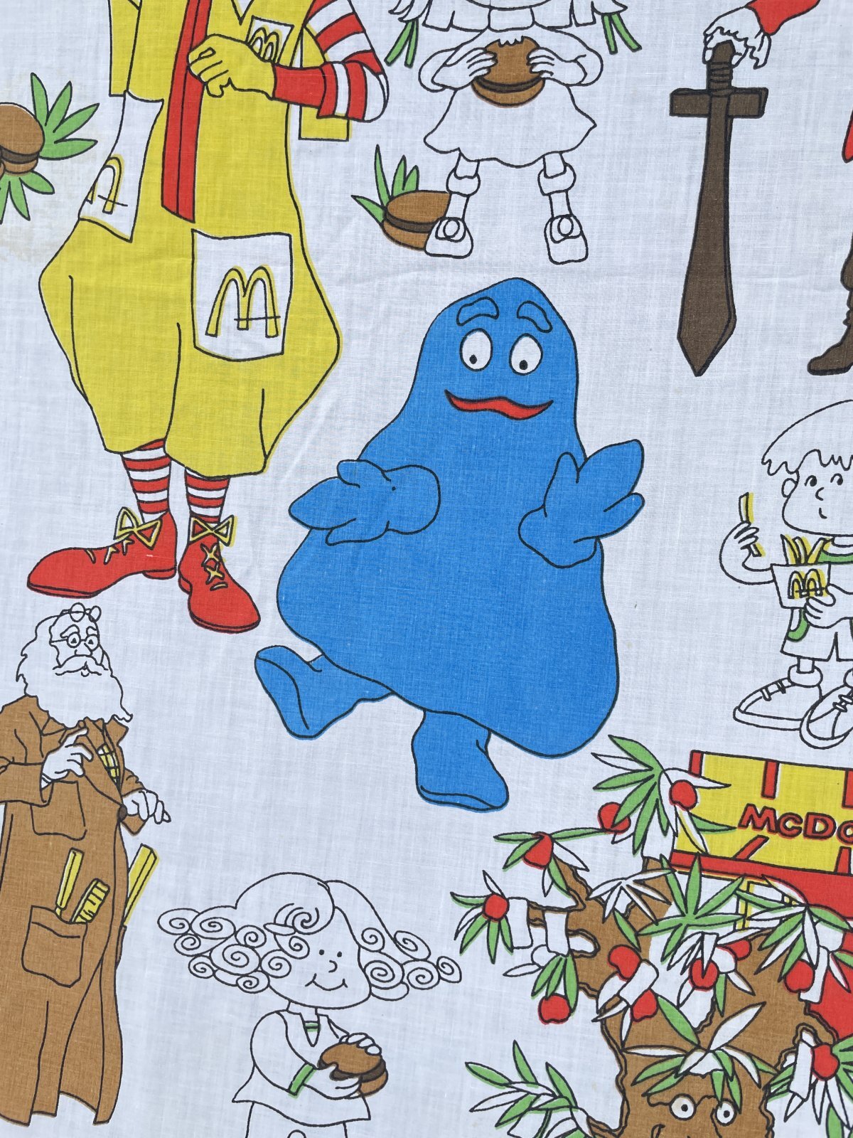 Flat Sheet Fabric(70s/McDonald's) VF-012 - 2000toys高円寺店