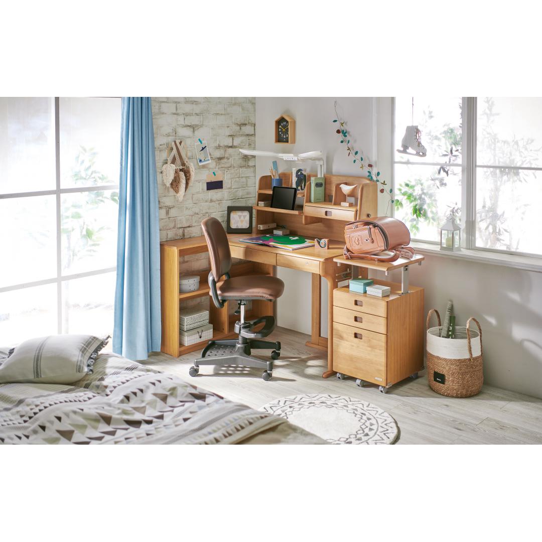 コイズミ】学習机2点セット NODF-308BR | TWO-ONE STYLEネット