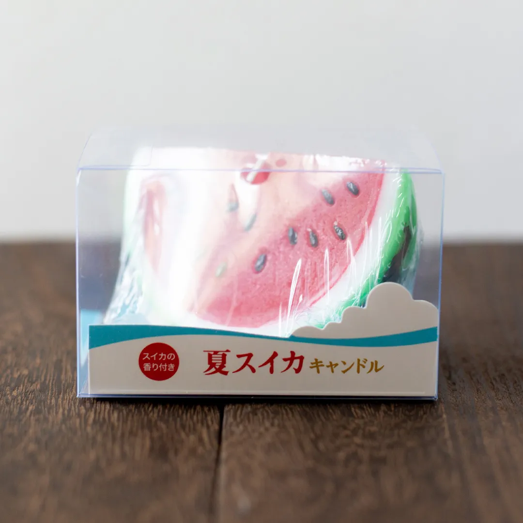 スイカキャンドル / 故人の好物シリーズ｜暦生活｜日本の季節を楽しむ