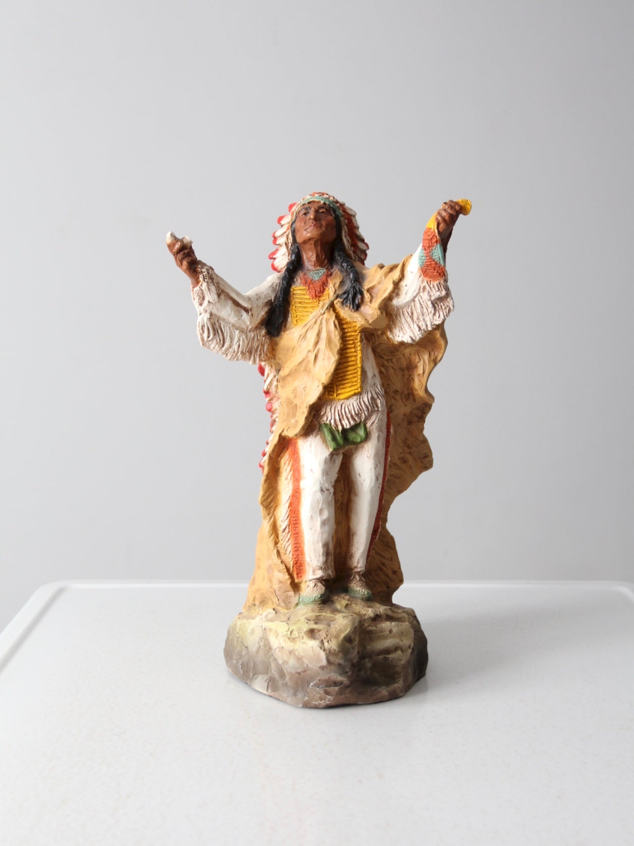 Native American Chief statue circa 1981 – 86 Vintage