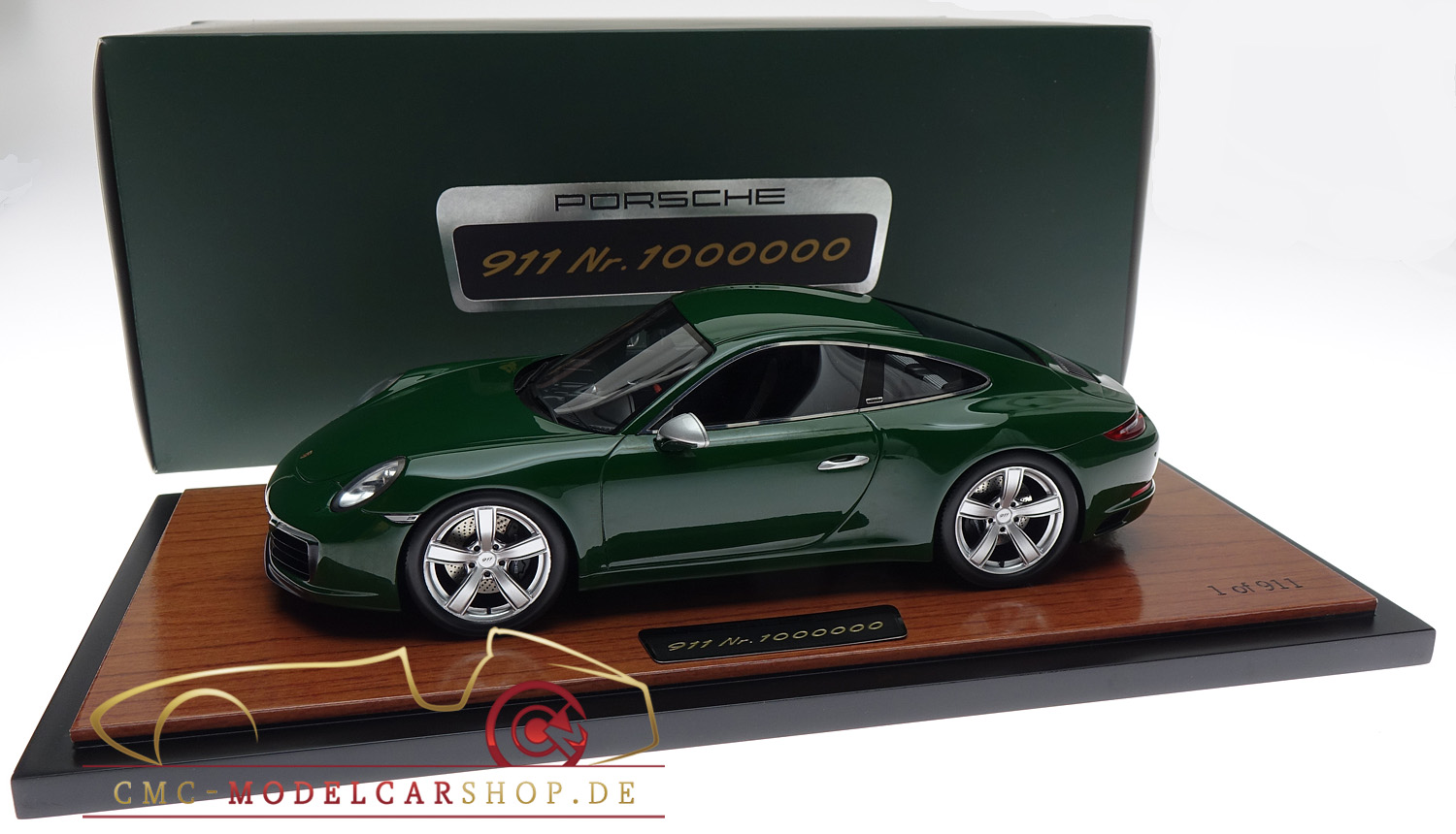 Spark Porsche 911 Carrera S, Irish Green, WAX02100911, cmc