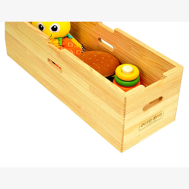 スツール(収納付／L)｜木製キッズコーナー、木製子供家具・キッズ椅子