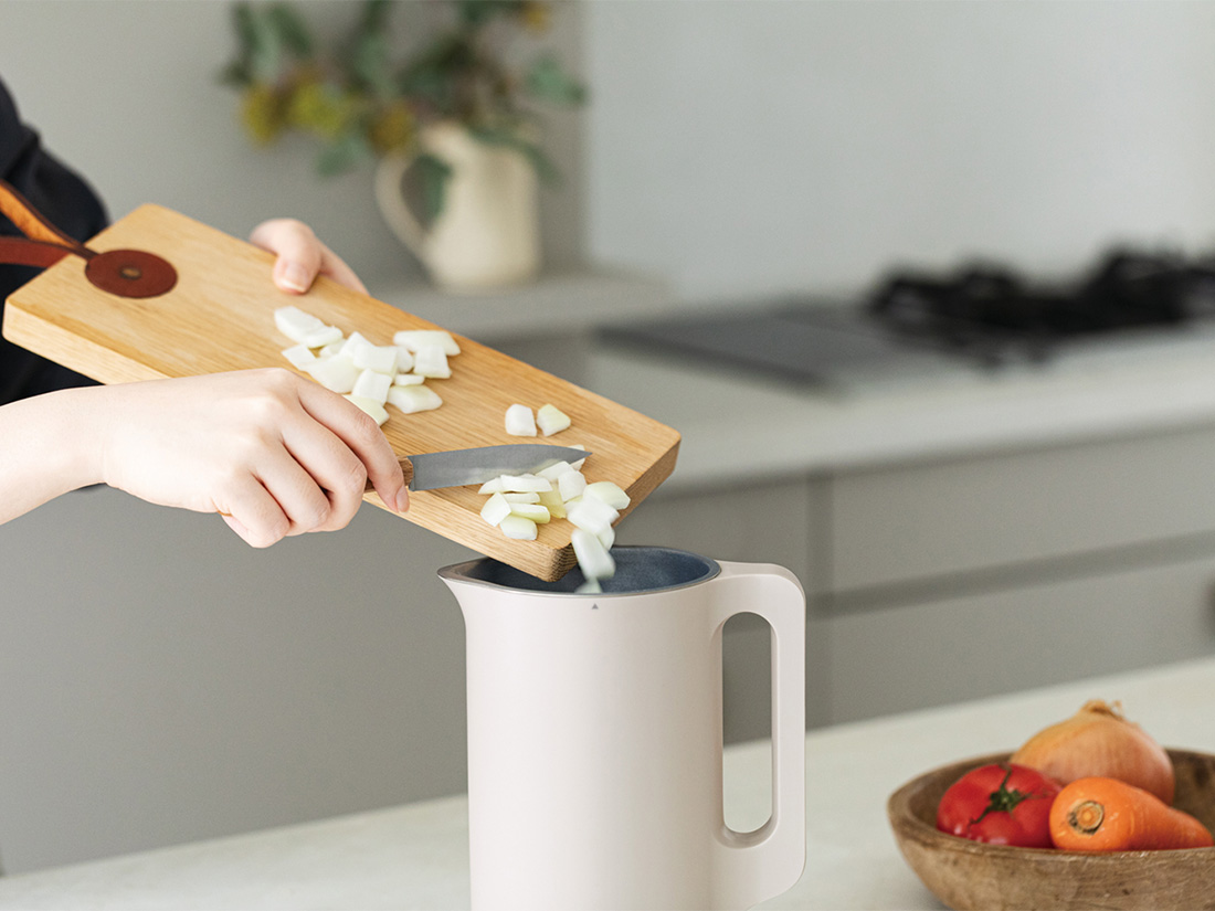 レコルト 自動調理ポット クリームホワイト RSY-2(W) | 便利グッズ