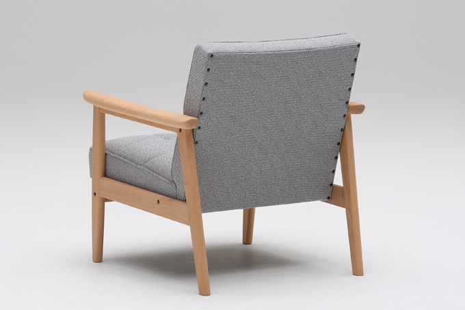 送料無料】カリモク60 Kチェア1シーターミストグレー - ー北欧家具