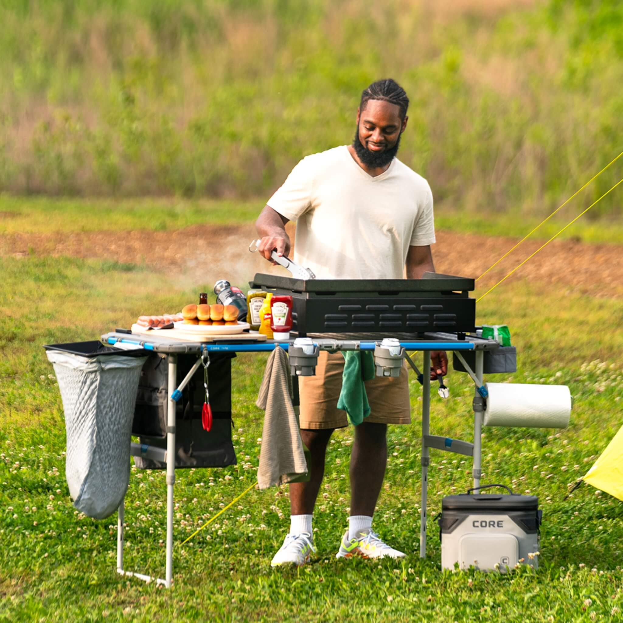 FlexRail Trash Bag Holder – Core Equipment