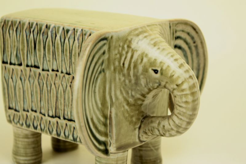 Lisa Larson AFRIKA Elefant/ リサ・ラーソン ぞう AL-273 - 北欧雑貨