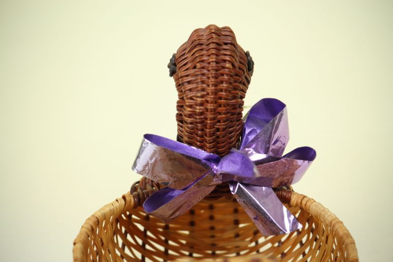 北欧 籐の鳥/かご 小物入れ W-588 北欧雑貨と食器通販のcoco varie