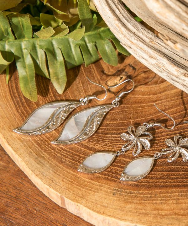 シェルリーフピアス(SILVER): 『Kahiko(カヒコ)』公式通販