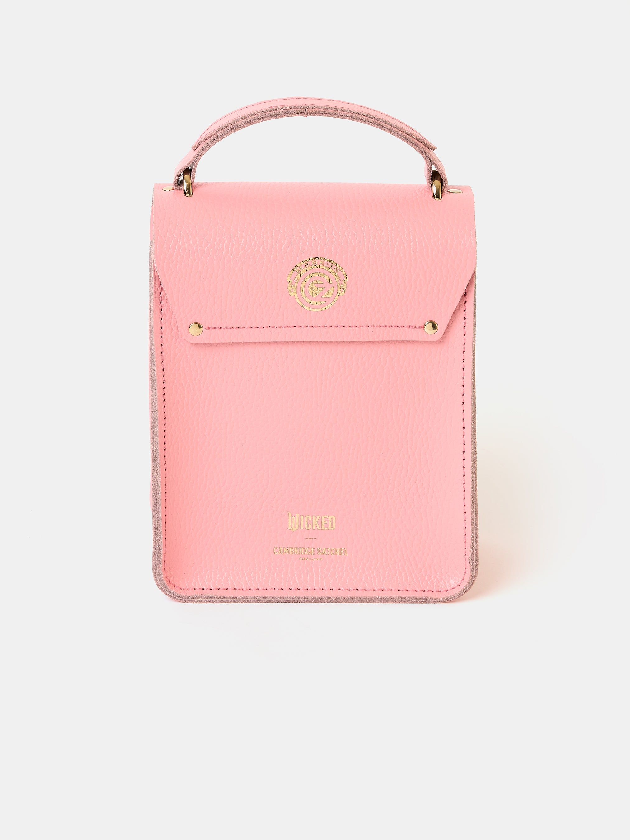 Binocular Crossbody Pink Bag - Popular Pink Celtic with 'G' Plate