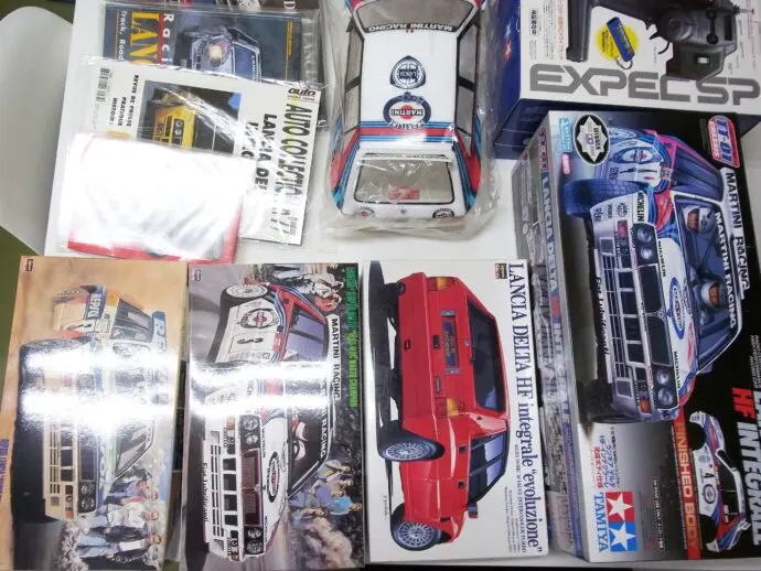 出張】京都府福知山市の買取実績｜TAMIYA「1/10 ランチア デルタ HF