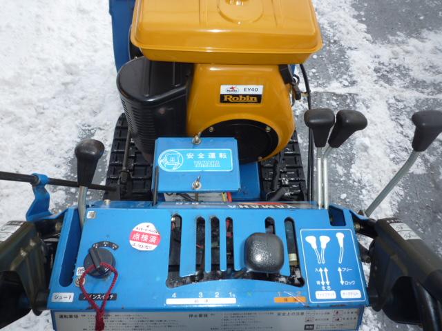 除雪機 ヤマハ YT－875 10馬力（改） サイドクラッチ付き 良品