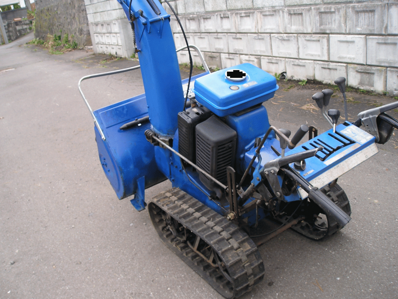 除雪機 ヤマハ 8馬力除雪機 YT－875 整備済み 良く飛びます｜除雪だ