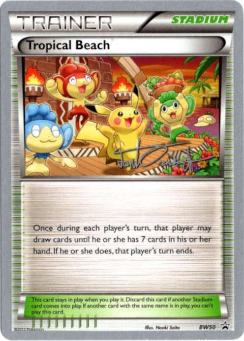 トロピカルビーチ 海外版 英語版 プロモ Tropical Beach - BW50 - WCS