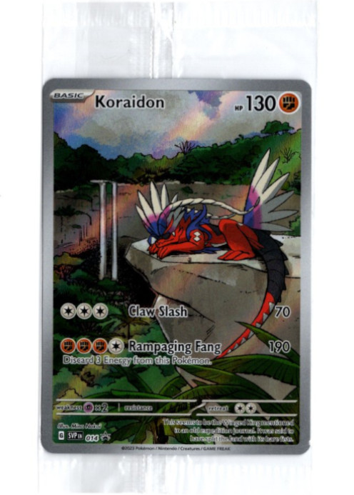 コライドン AR 海外版 英語版 プロモ Koraidon - SVP014 - 未開封