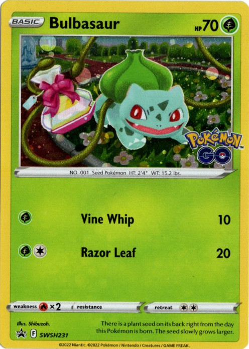 フシギダネ 海外版 英語版 ホロ プロモ Bulbasaur - SWSH231 -【Card