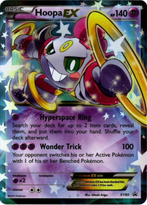フーパEX 海外版 英語版 プロモ Hoopa EX - XY85 -【Card Chicken】
