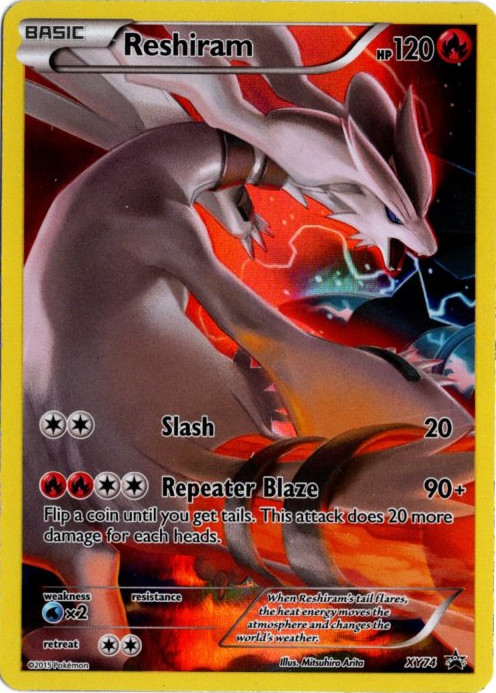 レシラム CP2 海外版 英語版 プロモ Reshiram - XY74 -【Card Chicken】