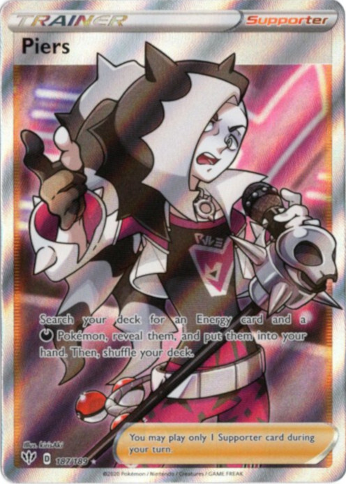 ネズ SR 海外版 英語版 Piers - 187/189 -【Card Chicken】