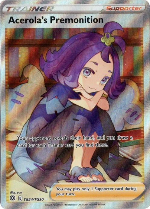 アセロラの予感 SR 海外版 英語版 Acerola's Premonition - TG24/TG30