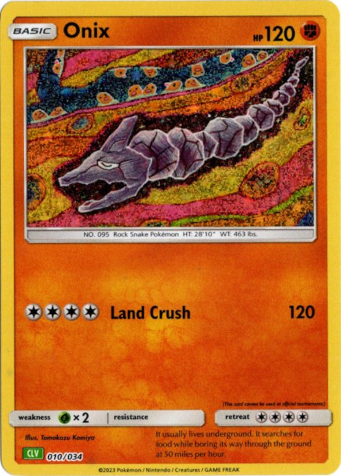 イワーク Classic 海外版 英語版 Onix - 010/034 -【Card Chicken】