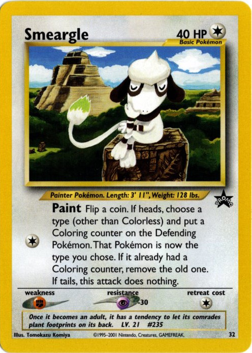 ドーブル 海外版 英語版 プロモ Smeargle - 32 -【Card Chicken】