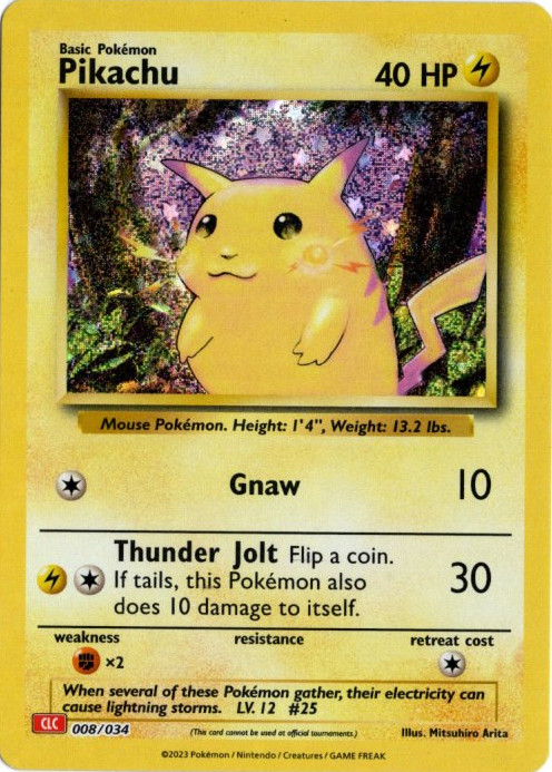 PSA10】 ピカチュウ Classic クラシック CLL 008/032 psa10