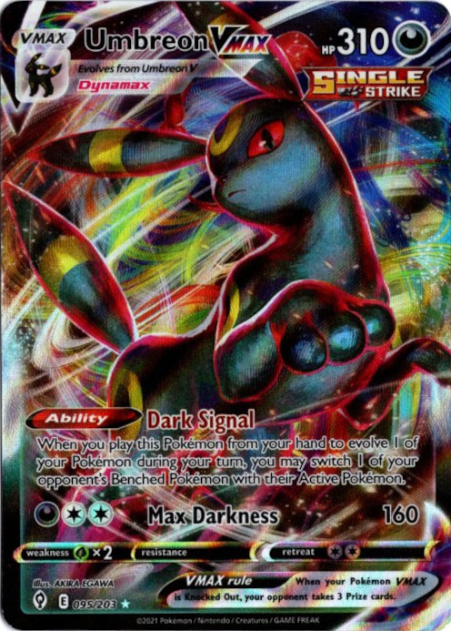 ブラッキーVMAX 海外版 英語版 Umbreon VMAX - 095/203 -【Card Chicken】