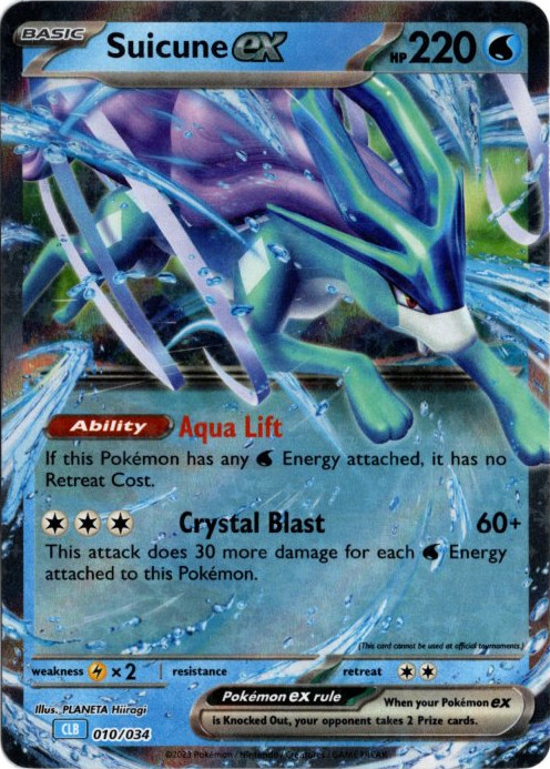 スイクンex Classic 海外版 英語版 Suicune ex - 010/034 -【Card