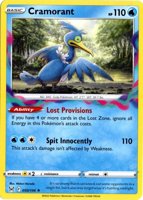 ウッウ 海外版 英語版 Cramorant - 050/196 -【Card Chicken】