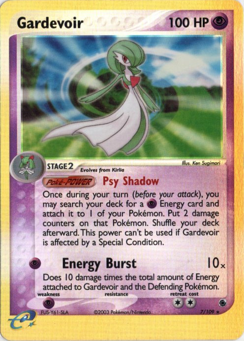 サーナイト 海外版 英語版 カードe リバホロ Gardevoir - 7/109