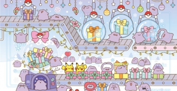 ポケモンカードプレイマット海外公式プレイマット【もちもちメタモンの