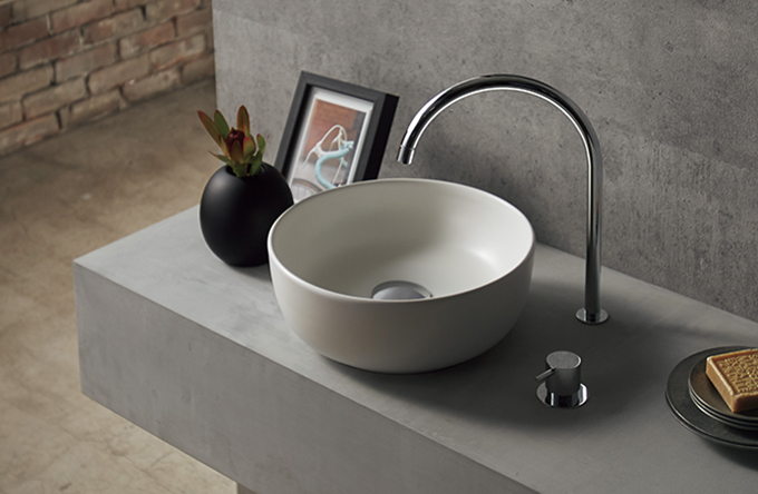 SB1808｜手洗器｜美しいデザインの洗面ボウルならセラトレーディング