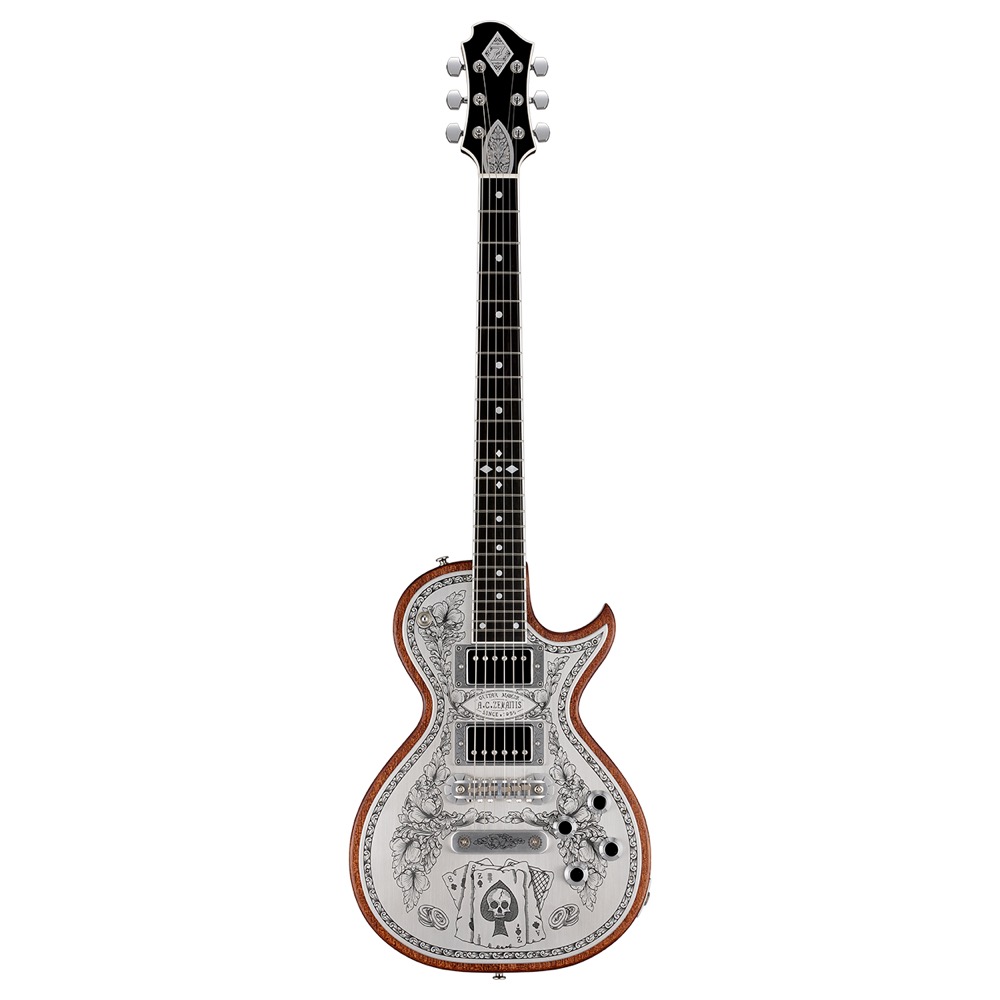 ZEMAITIS MFG-AC-24 Aces & Eights Natural エレキギター(ゼマイティス