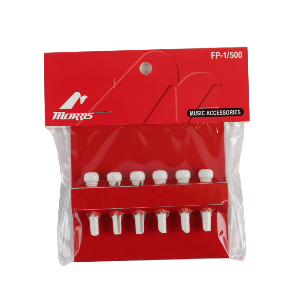 MORRIS モーリス FP-1 White BRIDGE PIN アコースティックギター用