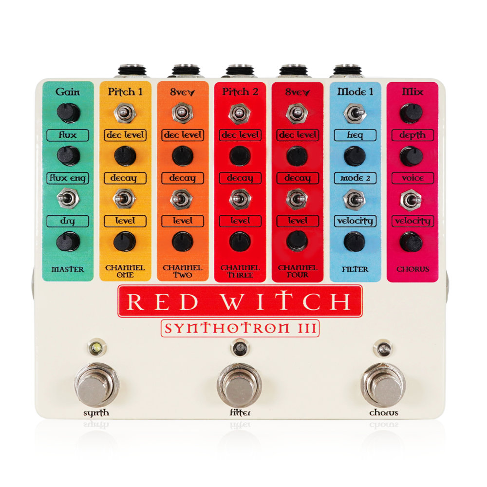 Red Witch Pedals Synthotron III シンセ・フィルター・コーラス