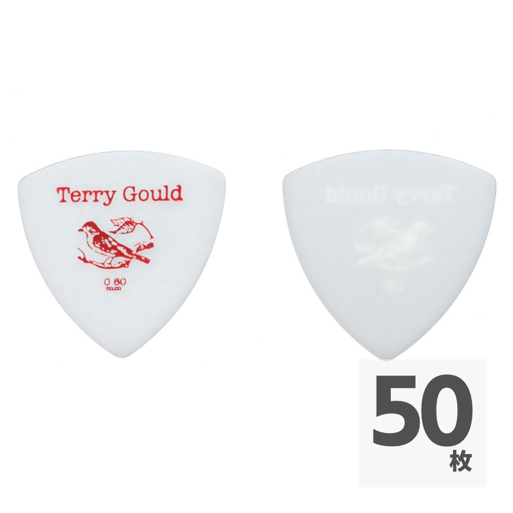 PICKBOY GP-TG-R/06 Terry Gould 0.60mm ギターピック×50枚(ピック