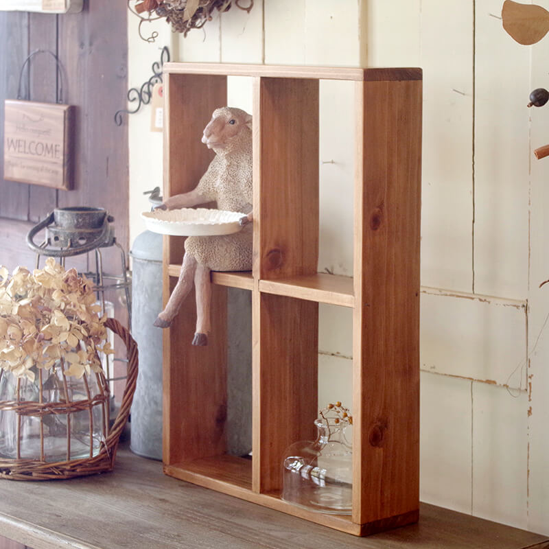 アンティークウッドラックセット デカンタとグラス付き 楽天市場