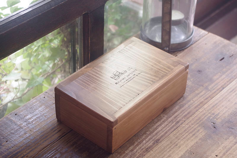 アンティーク風木製ミニ収納ボックス｜ヴィンテージスタイル木箱｜通販