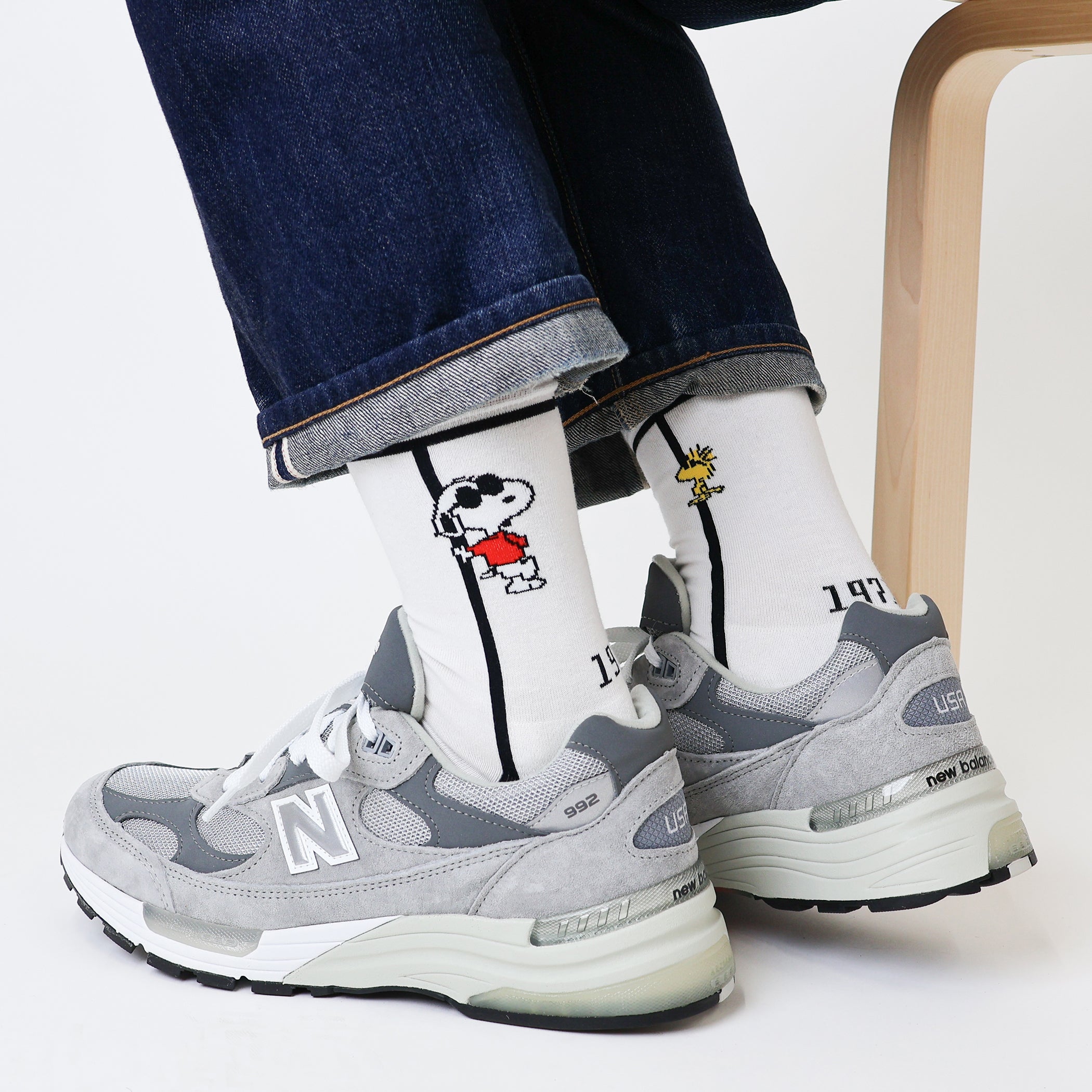 SNOOPY×CHICSTOCKS JOE COOL 全2色